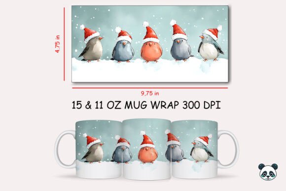 Christmas Pigeon Mug Wrap Review