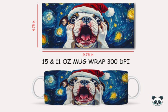 Funny Christmas Bulldog Scream Mug Wrap: A Practical Review for Graphics and Crafts Sellers